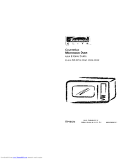 Kenmore 565.60582 Use And Care Manual