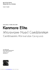 Kenmore ELITE 86003 Use And Care Manual
