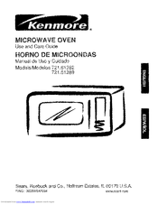 Kenmore 721.61282 Use And Care Manual