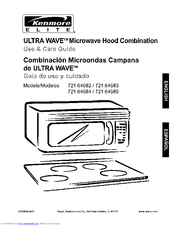 Kenmore ULTRA WAVETM 721.64684 Use & Care Manual