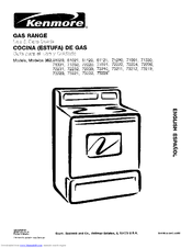 Kenmore 362.72222 Use & Care Manual