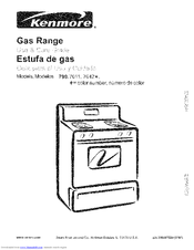 Kenmore 7042 Use & Care Manual