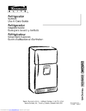 Kenmore 241858201 Use And Care Manual