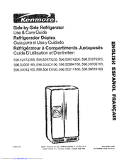 Kenmore 596.50014100 Use And Care Manual