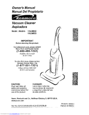 Kenmore 116.36933 Owner's Manual