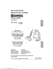Kenmore ASPIRADORA 116.29914 Use And Care Manual