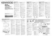 Kenwood KAC-X5D Instruction Manual