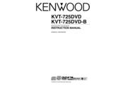Kenwood KVT-725DVD Instruction Manual