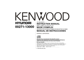 Kenwood 00271-13000 Instruction Manual