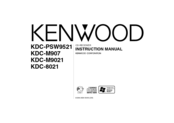 Kenwood KDC-PSW9521 Instruction Manual