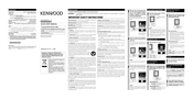 Kenwood HD20GA7 Quick Start Manual