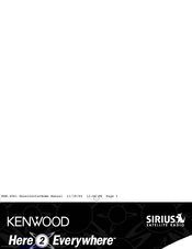 Kenwood H2EV Operating Instructions Manual