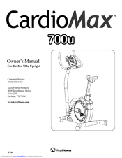 Keys Fitness CardioMax 700u Upright Owner's Manual