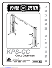 Keys Fitness CABLE CROSSOVER KPS-CC Owner's Manual