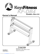 Keys Fitness Dumbbell Rack 4ft KF-DB4 Owner's Manual