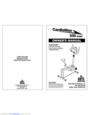 Keys Fitness CardioMax 530 Upright Owner's Manual