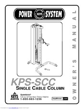 Keys Fitness Power System KPS-SCC Owner's Manual