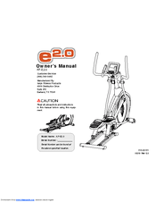 Keys Fitness Stepper Machine E2-0 Owner's Manual