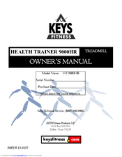 Keys Fitness HealthTrainer HT9000HR Owner's Manual