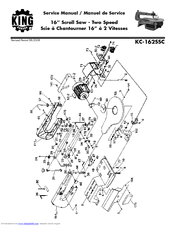 King Canada KC-162SSC Parts Manual