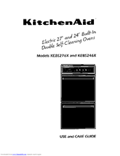 KitchenAid KEBS276X Use And Care Manual