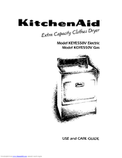 KitchenAid KGYE550V Use And Care Manual