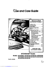 KitchenAid KGYE678B Use And Care Manual