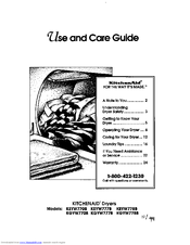 KitchenAid KEYW777B Use And Care Manual