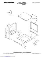 KitchenAid KBHS179SSS03 Parts List