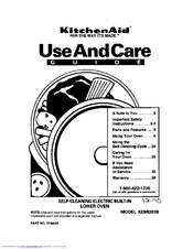 KitchenAid KEMI301B Use And Care Manual