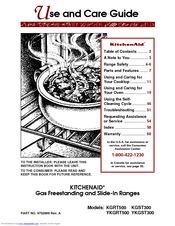 KitchenAid YKGRT500 Use And Care Manual
