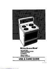 KitchenAid KERS505 Use & Care Manual