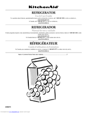 KitchenAid KBRS22EVWH Refrigerator Use & Care Manual