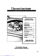 KitchenAid KAWL517B Use And Care Manual