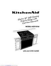 KitchenAid KEDT105W Use And Care Manual