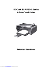 Kodak ESP 5200 Series Extended User Manual