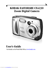 Kodak EASYSHARE CX4230 User Manual
