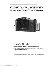 Kodak DIGITAL SCIENCE DC210 Plus Zoom User Manual