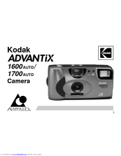 Kodak Advantix 1700 Auto User Manual