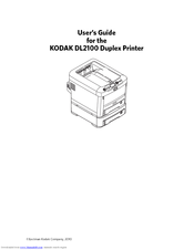 Kodak DUPLEX DL2100 User Manual