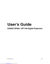 Kodak DP1100 - Digital Projector User Manual