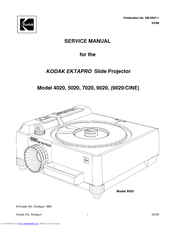 Kodak EKTAPRO 9020 CINE Service Manual