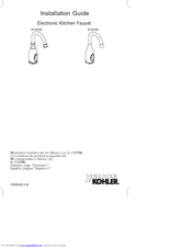 Kohler K-10104 Installation Manual