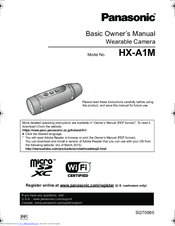 Panasonic HX-A1M Basic Owner's Manual