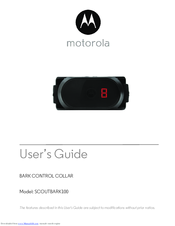 Motorola SCOUTBARK100 User Manual