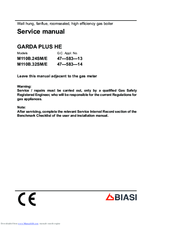 Biasi M110B.32SM/E Service Manual