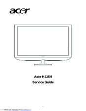Acer H235H Service Manual
