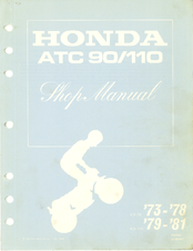 Honda ATC 110 Shop Manual