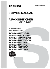 Toshiba RAV-SM564ATP-E (TR) Service Manual