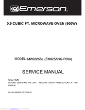 Emerson MW9325SL Service Manual